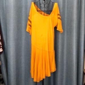 Yellow Casual Summer Dress